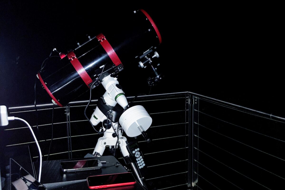 Alles eine Frage der Leidensbereitschaft! 8″ Foto Newton und die EQ5