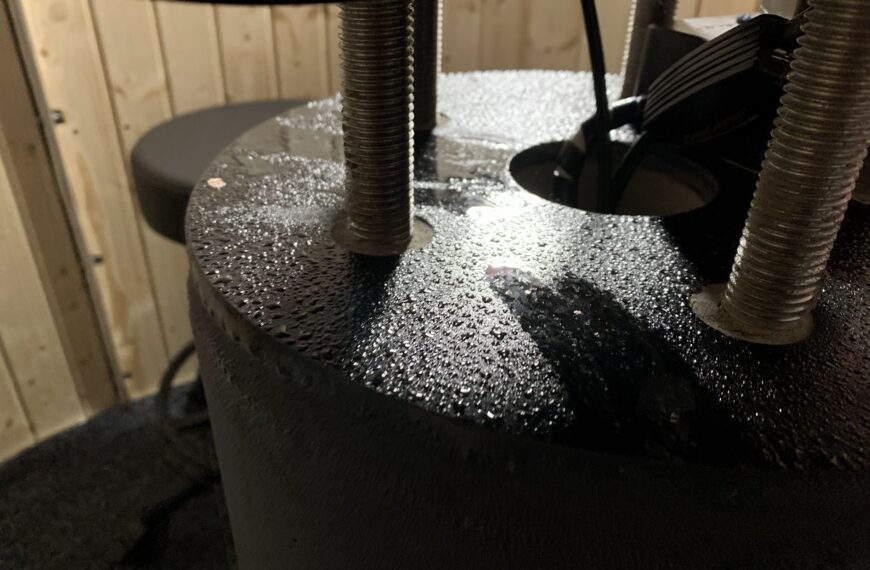 Es geht in die zweite Runde: Luftfeuchtigkeit und Kondenswasser in der Dorfkuppel