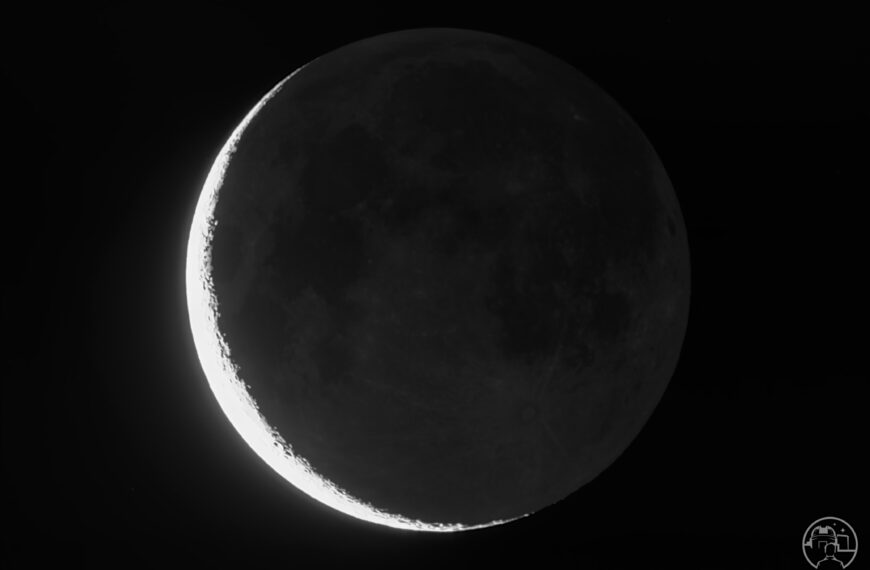 Erdlichtmond & (beinahe) Vollmond