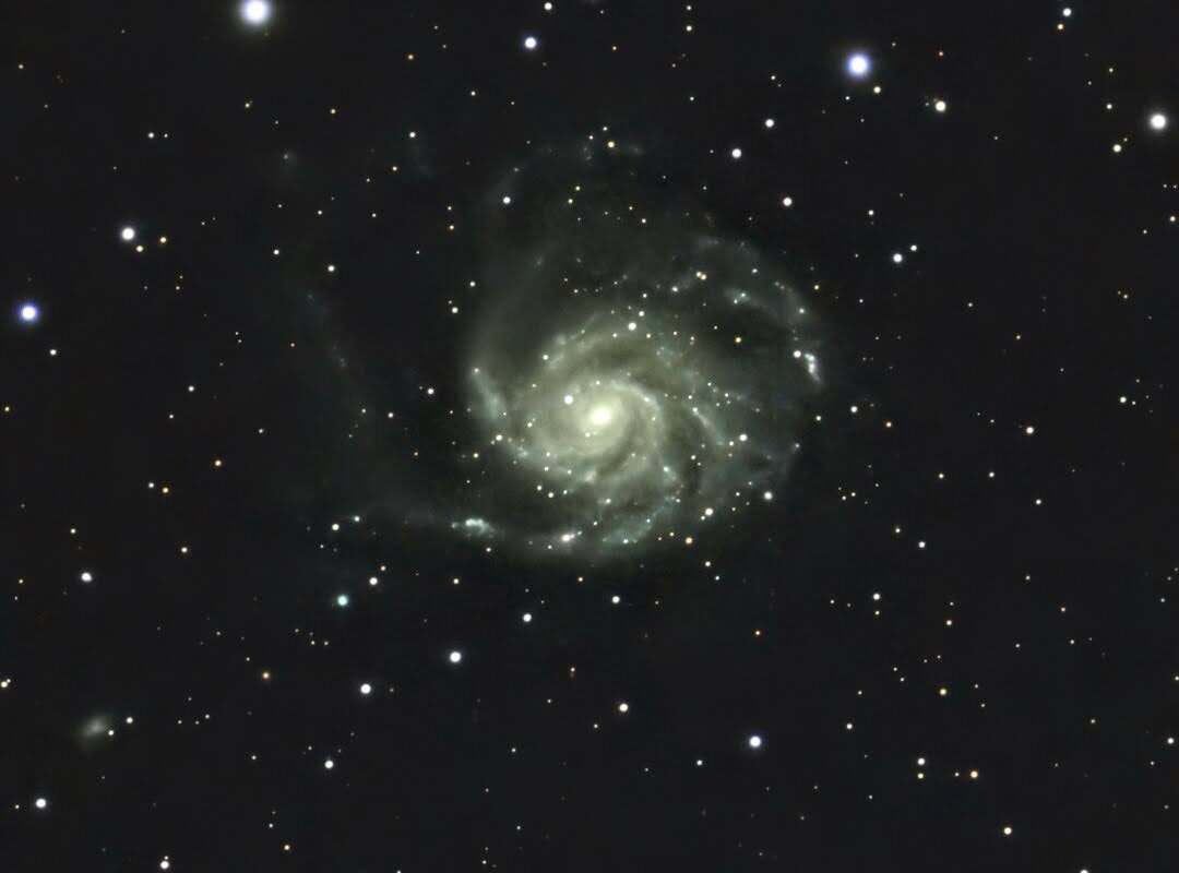 Messier 101 – Feuerradgalaxie (Seestar)