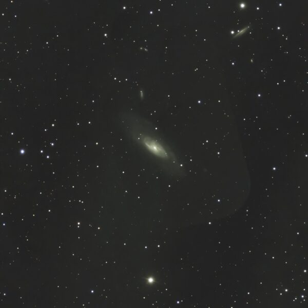 Messier 106 – Balkenspiralgalaxie (Seestar)