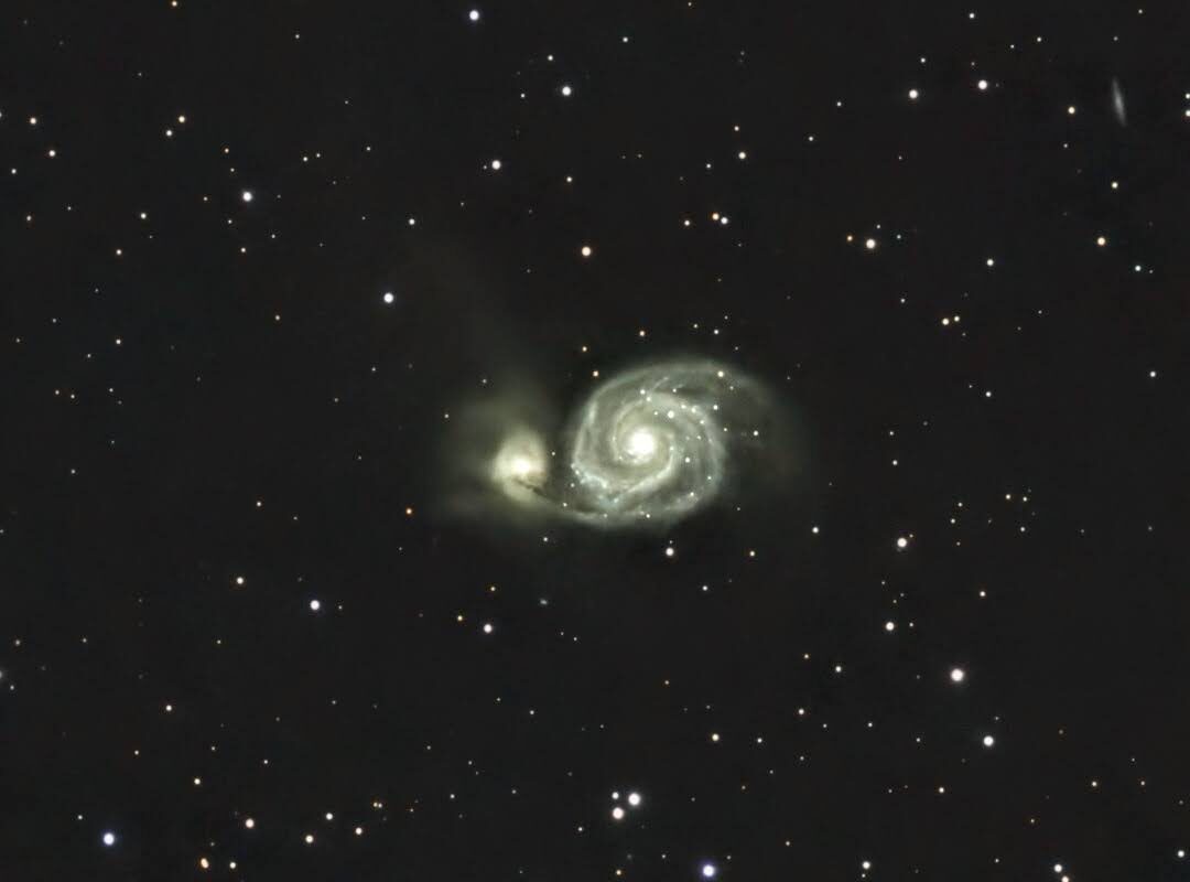 M 51 – Whirlpool Galaxie (Seestar)