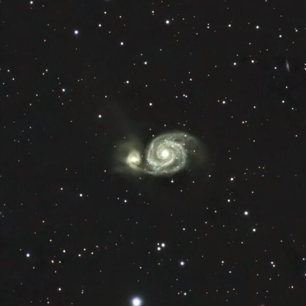 M 51 – Whirlpool Galaxie (Seestar)