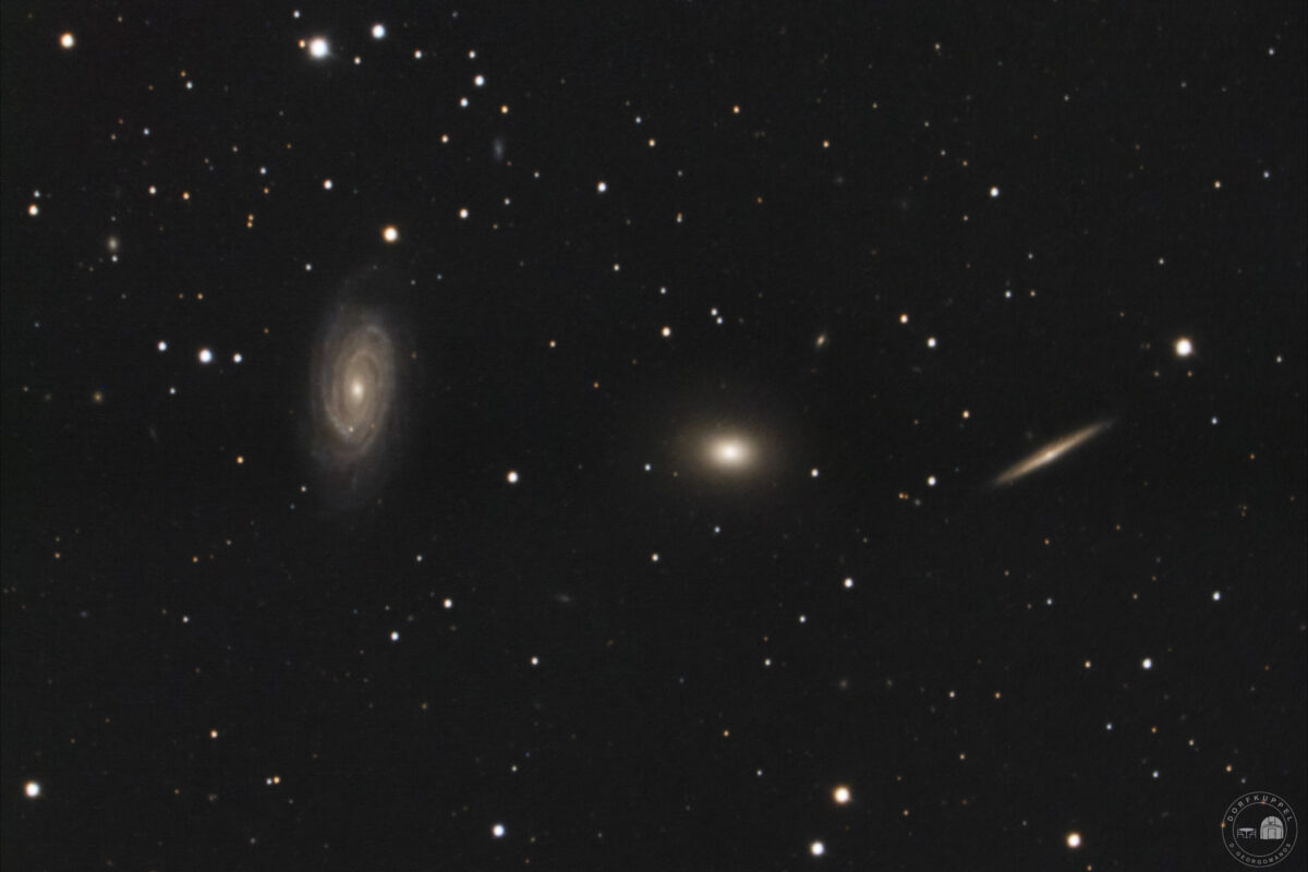 Draco-Triplett – NGC 5985, NGC 5982 und NGC 5981