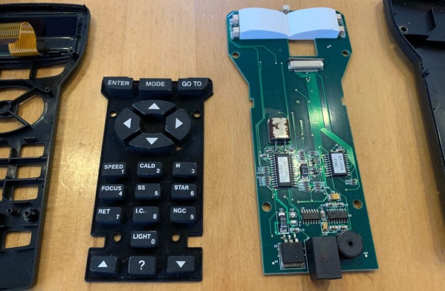 Meade Autostar II – Kontakte reinigen und Display Aussetzer beheben