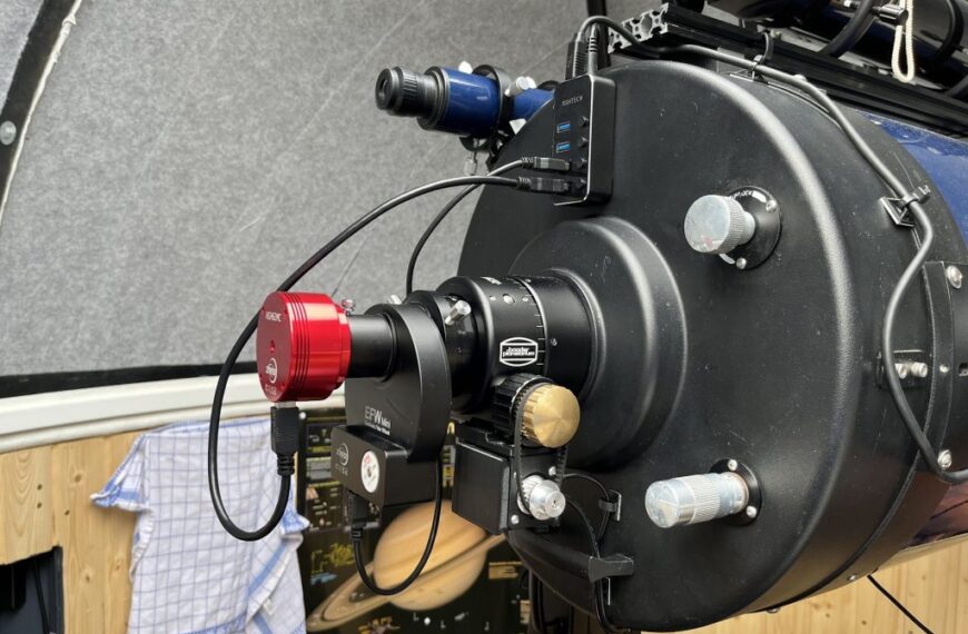 „Haben-Muss“ Zubehör: Das motorisierte Filterrad EFWmini von ZWO.