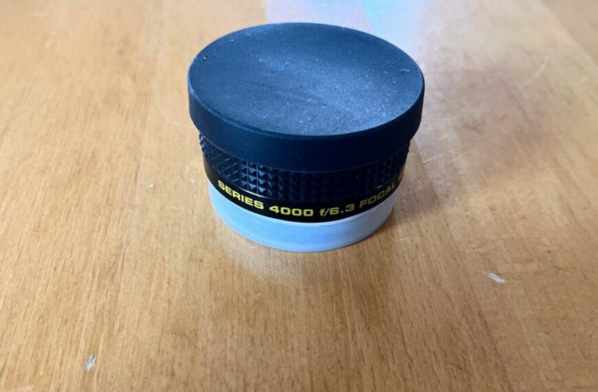 Endlich ein Reducer für mein LX200ACF – Fotografieren mit einem Schmidt-Cassegrain