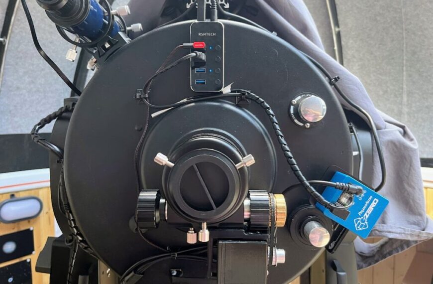 Ein Motorfokus für den Meade LX200 – Anpassung des PegasusAstro FocusCube