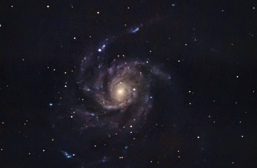 Messier-101 – Feuerrad-Galaxie