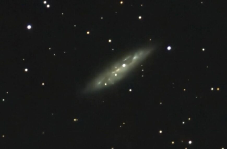 Messier 108 – Surfboard Galaxie und Eulennebel M97 (Seestar)