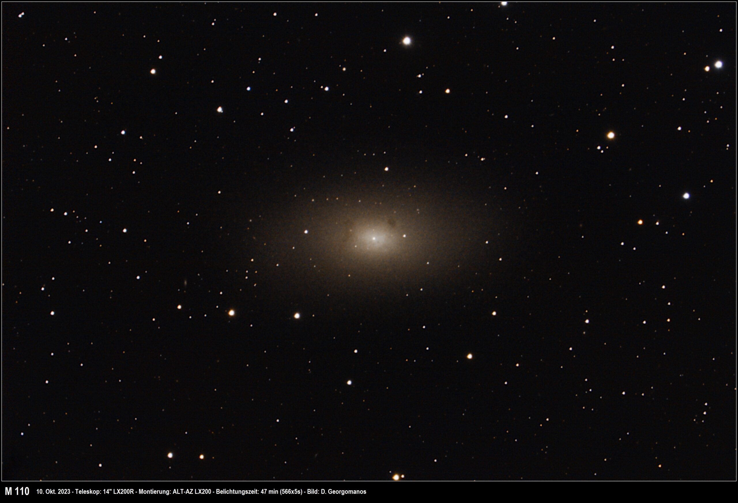 Messier-110 – Begleiter der Andromeda