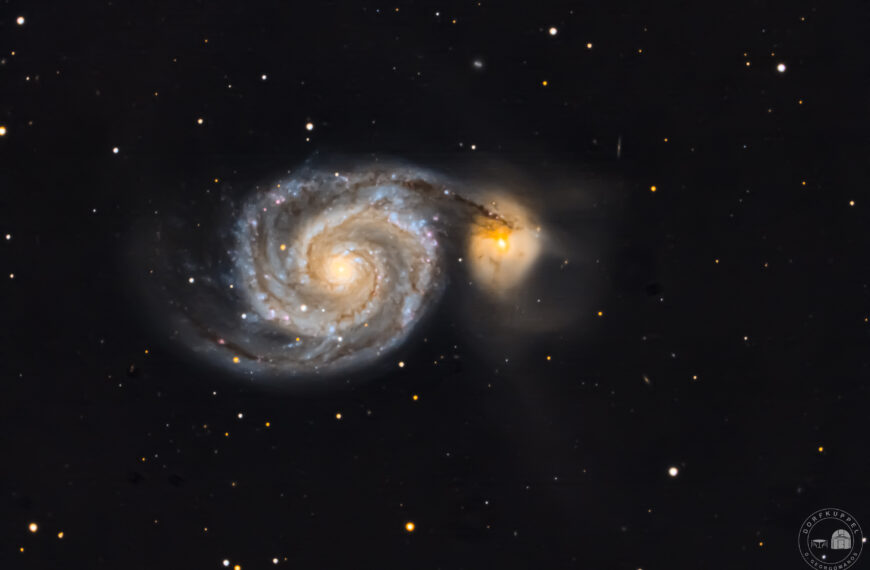 Messier 51 – Whirlpool Galaxie