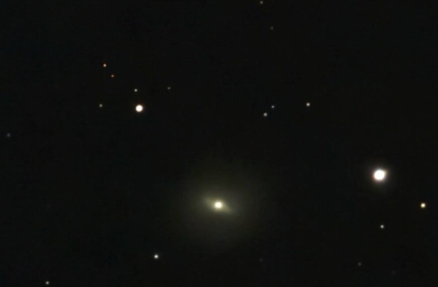 M 58 – Balkenspiralgalaxie mit M 89 und M90 (Seestar)