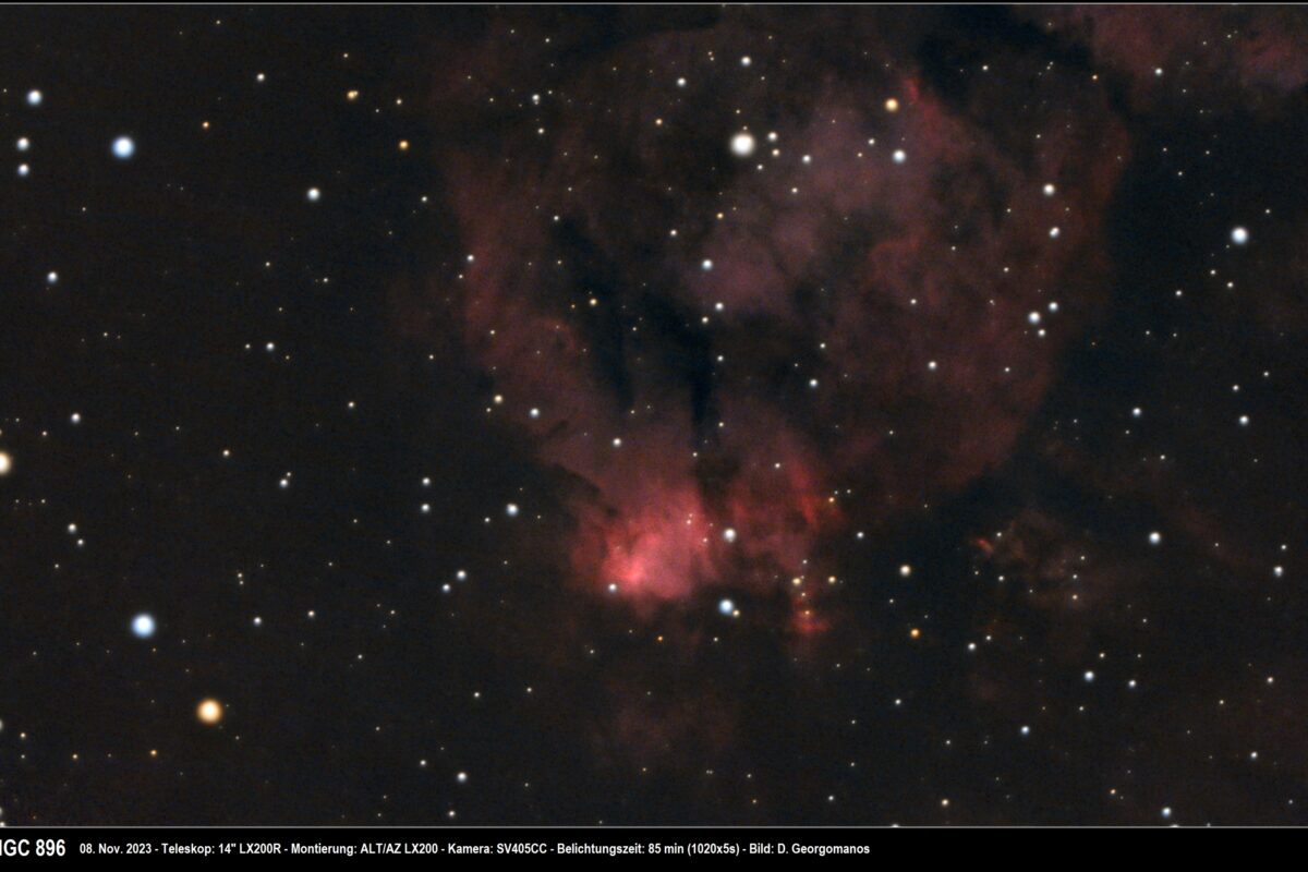 NGC 896 – Fischkopf