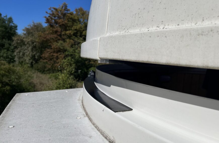 Eine neue Leichtigkeit – Scooter-Rollen für die Sternwartenkuppel.