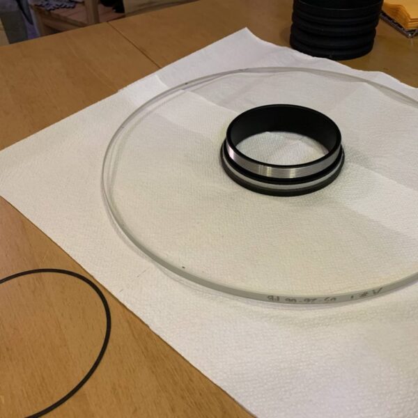 Raus mit der Schmidt-Platte! Eigenbau Gummidichtung für den Fangspiegel meines Meade LX200R (Schmidt-Cassegrain)