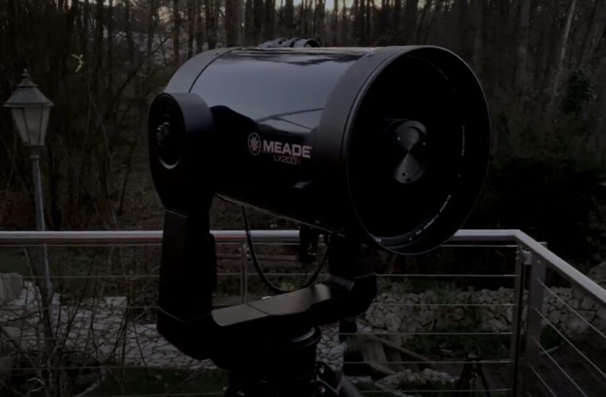 Mein „First Light“ mit meinem „Second-Hand“ 14 Zöller Meade LX200R