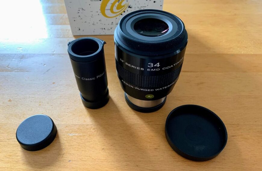 Das 34mm Explore Scientific 68° Okular, mein Galaxienokular