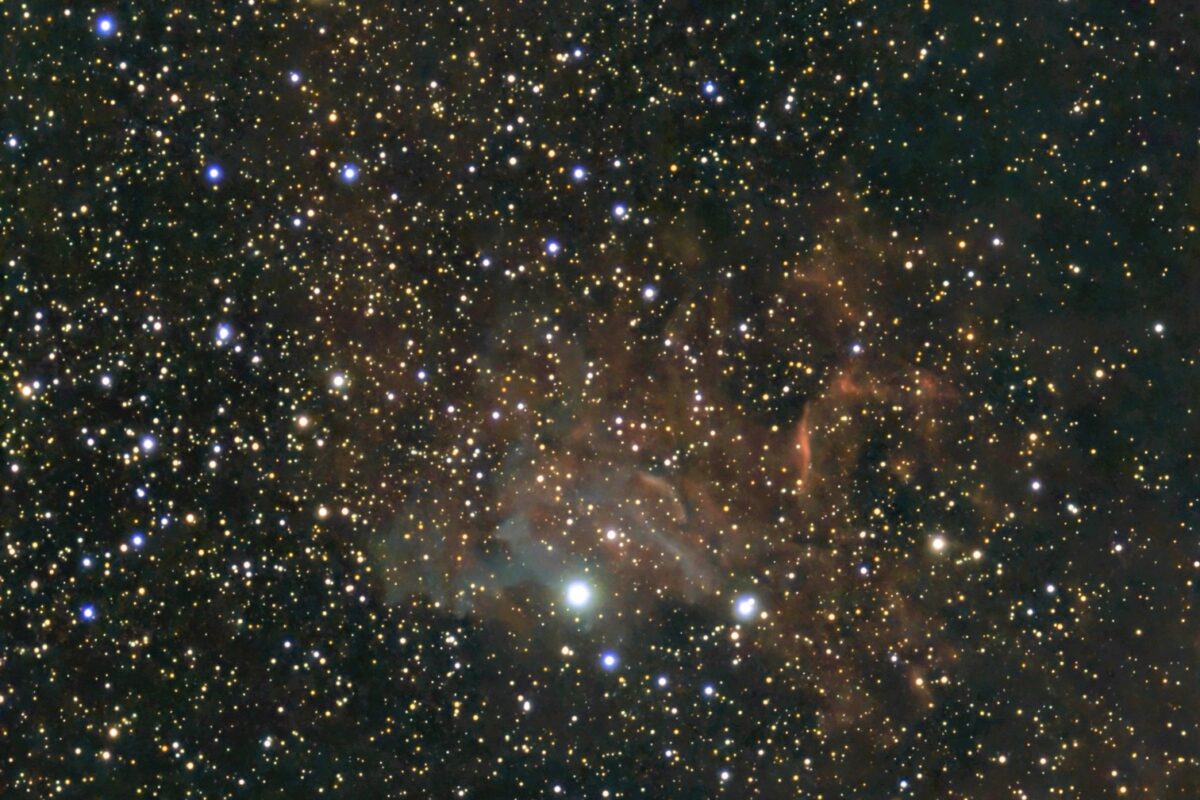 IC 405 – Flammensternnebel (Seestar)