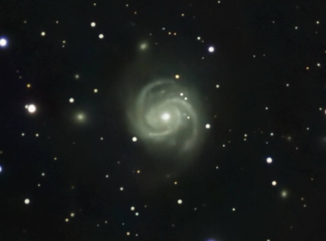 M-100 – Balkenspiralgalaxie (Seestar)