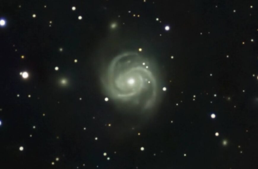 M-100 – Balkenspiralgalaxie (Seestar)