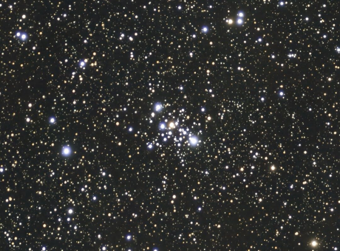 Messier 103 – Offener Sternhaufen (Seestar)