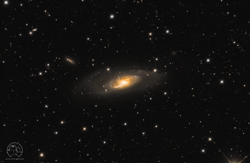 Messier-106 – Balken-Spiralgalaxie