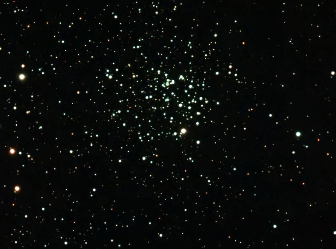 M 52 – Offener Sternhaufen samt Blasennebel (Seestar)