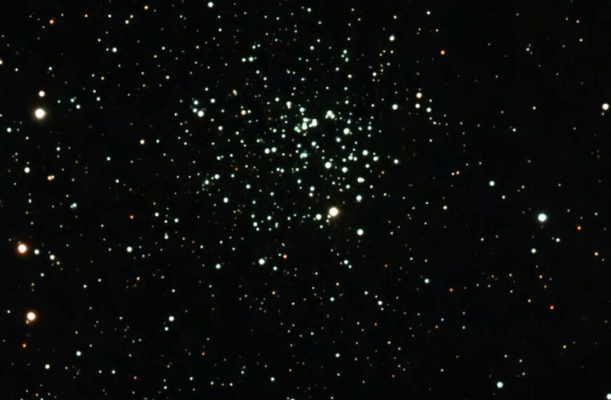 M 52 – Offener Sternhaufen samt Blasennebel (Seestar)