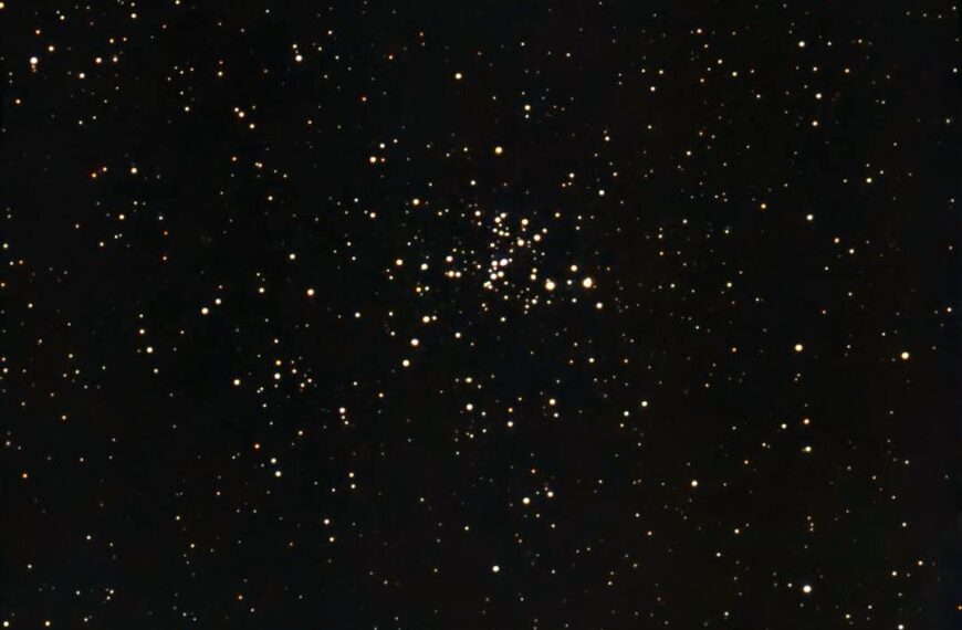 M 93 – Schmetterlingshaufen (Seestar)