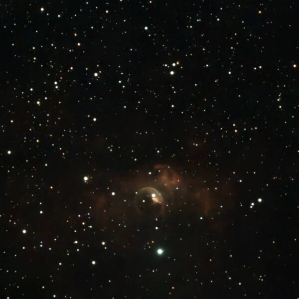 NGC 7635 – Blasennebel mit offener Sternhaufen (Seestar)