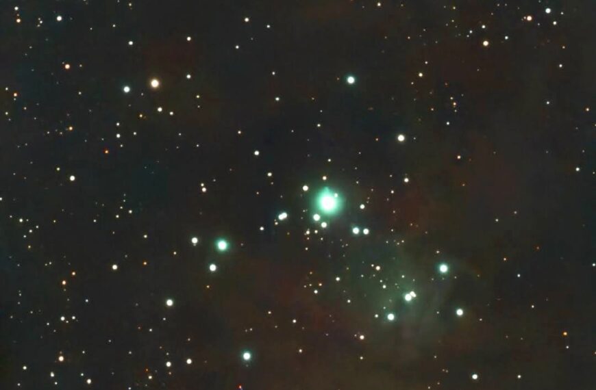 NGC 2264 / SH 2-273 – Weihnachtsbaum-Sternhaufen + Konusnebel (Seestar)