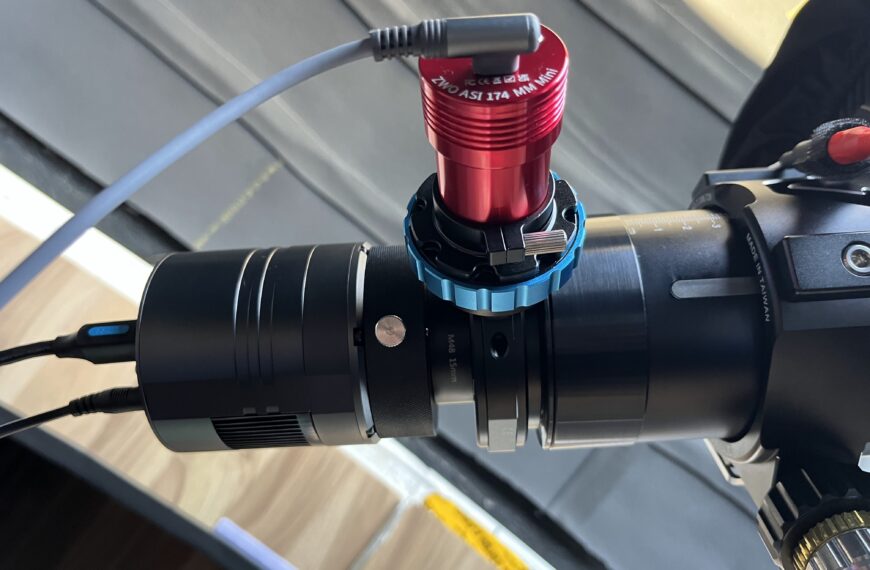 Meine Erfahrung mit dem PegasusAstro Indigo Off-Axis-Guider nebst optionalen Helical Focuser
