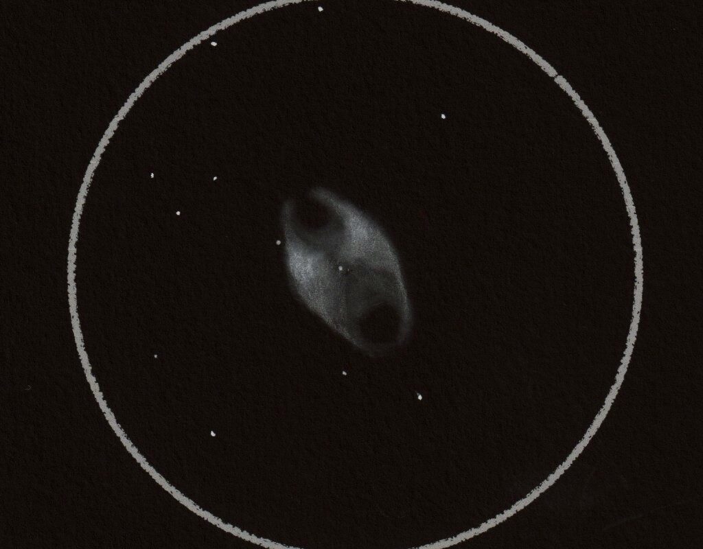 M 27 – Meine visuelle Beobachtung vom Hantelnebel