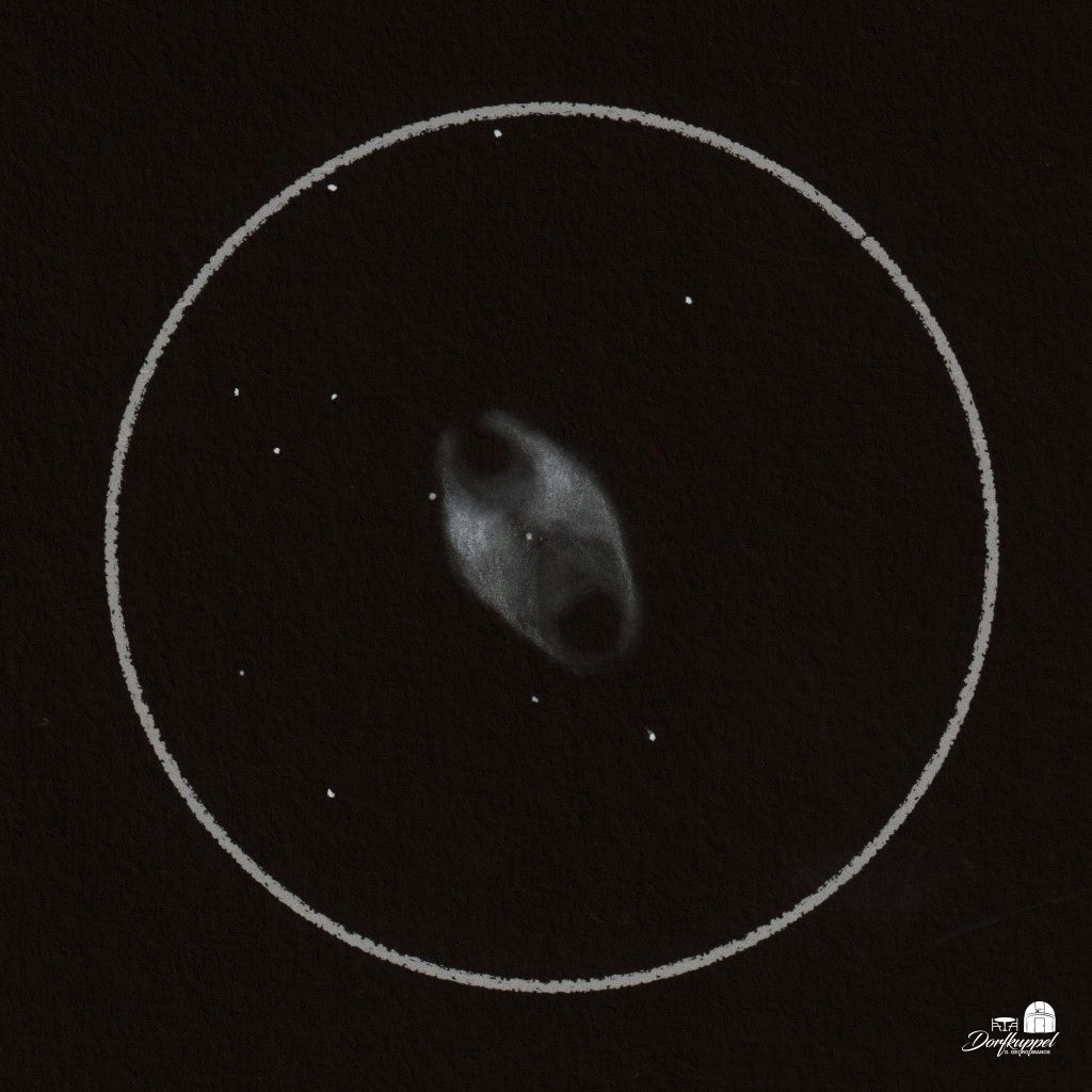 M 27 – Meine visuelle Beobachtung vom Hantelnebel