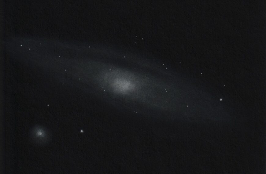 M 31 & 32 – Andromedagalaxie