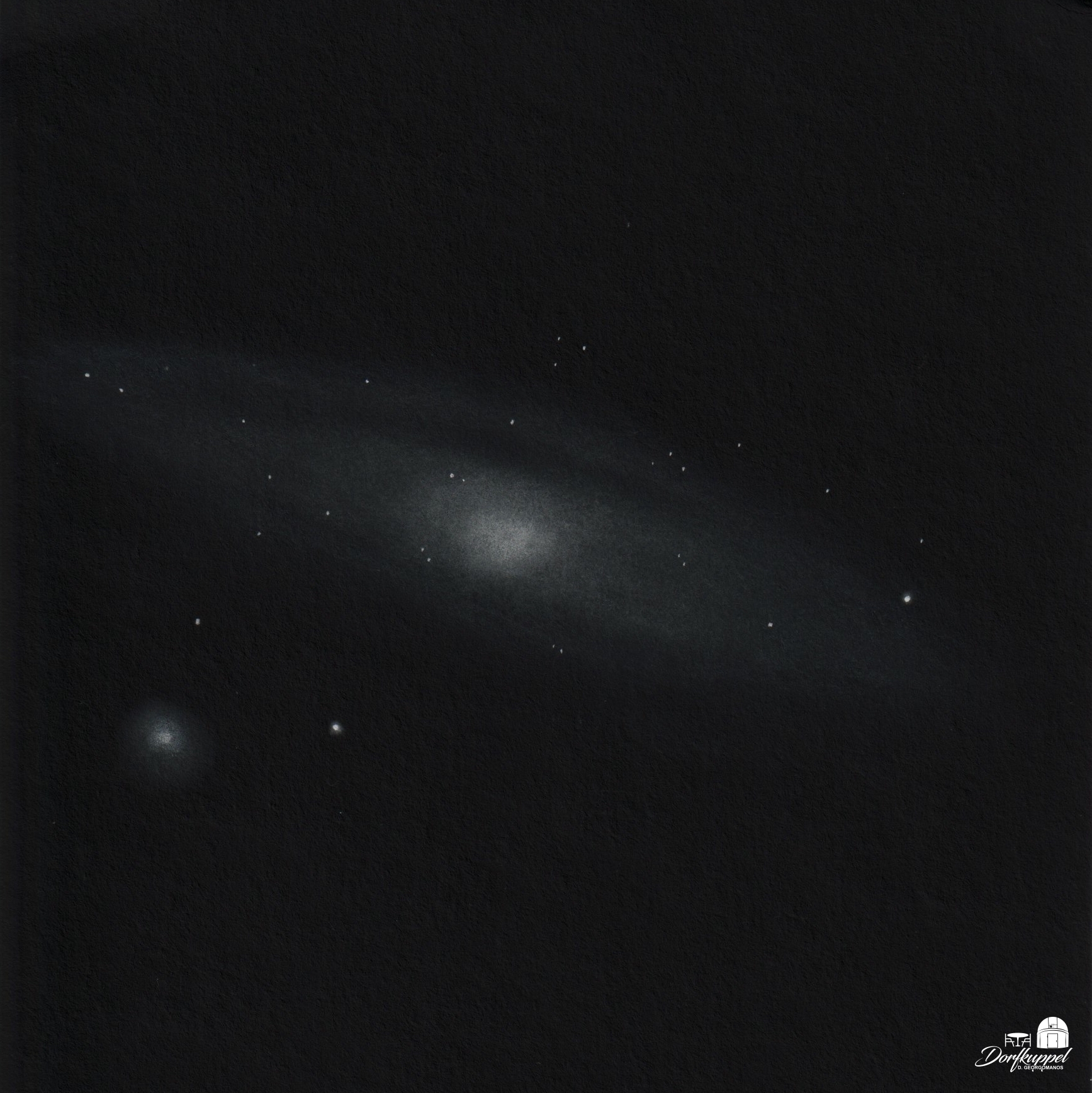M 31 & 32 – Andromedagalaxie