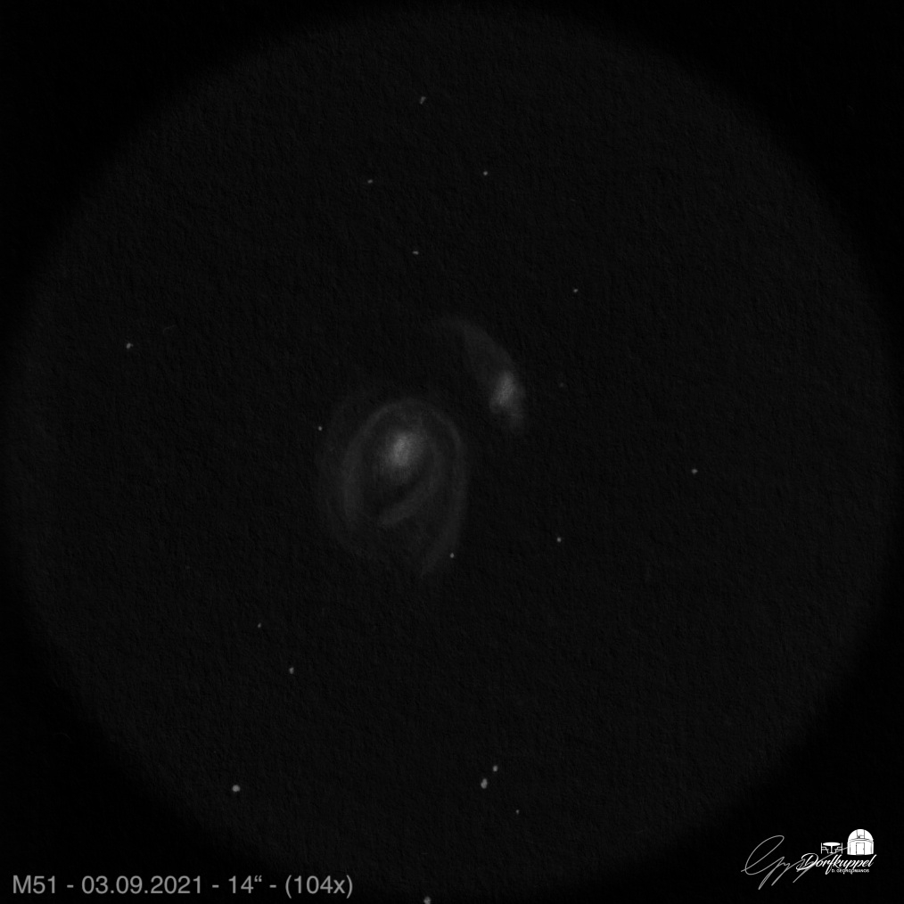 M 51 – Whirlpoolgalaxie