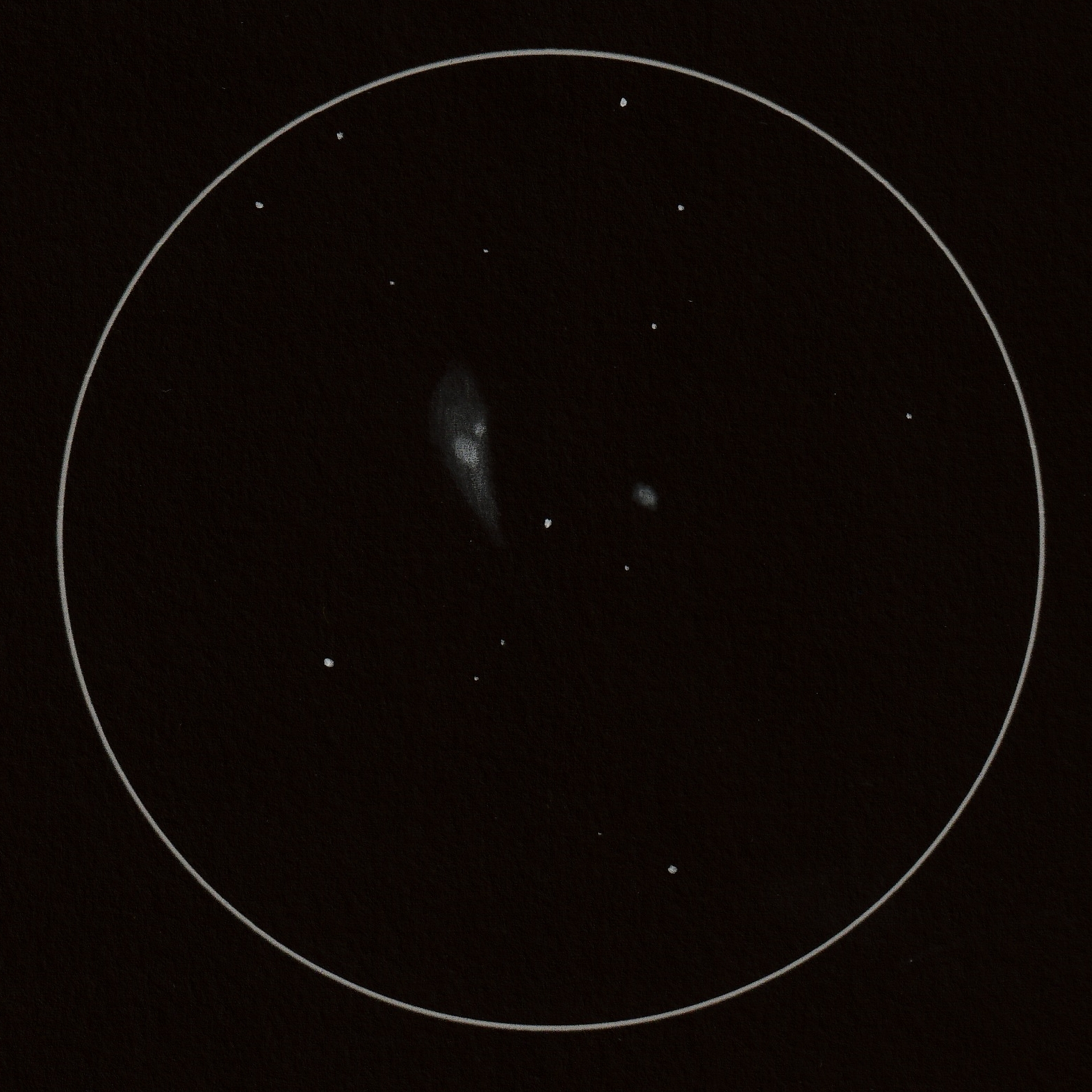 M 85 im Virgo-Galaxienhaufen