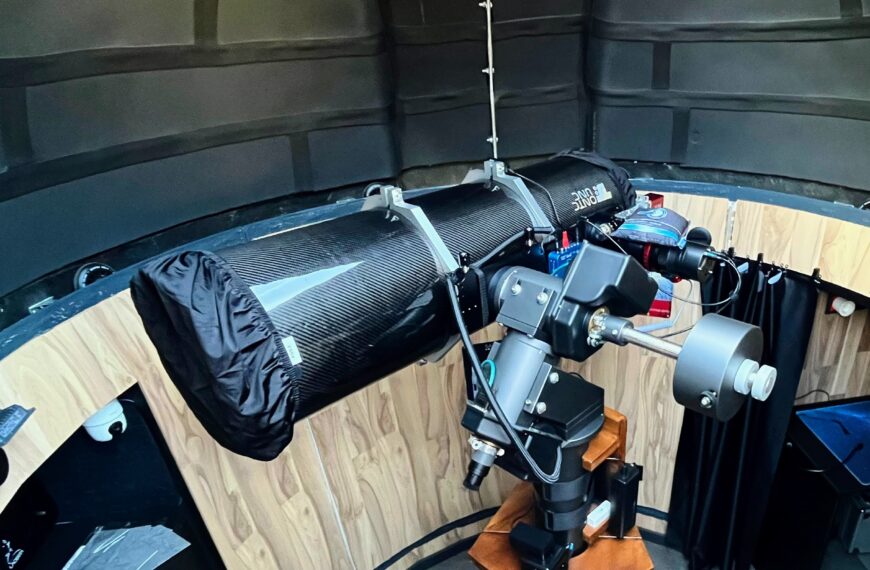 Der 10 Zoll Astrograph N-AG10 von Teleskop-Service