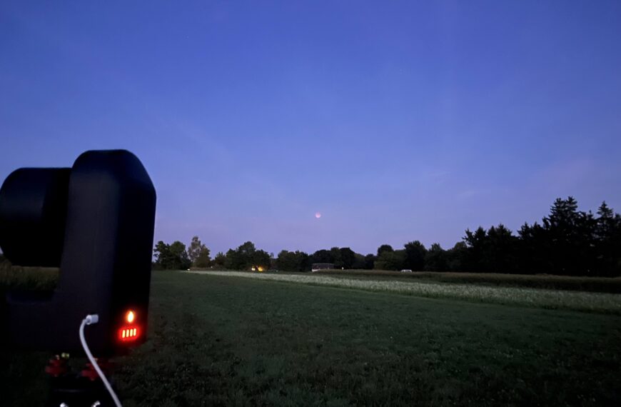 Total verfinstert, total frustriert: Wenn die Technik bei der Mondfinsternis versagt