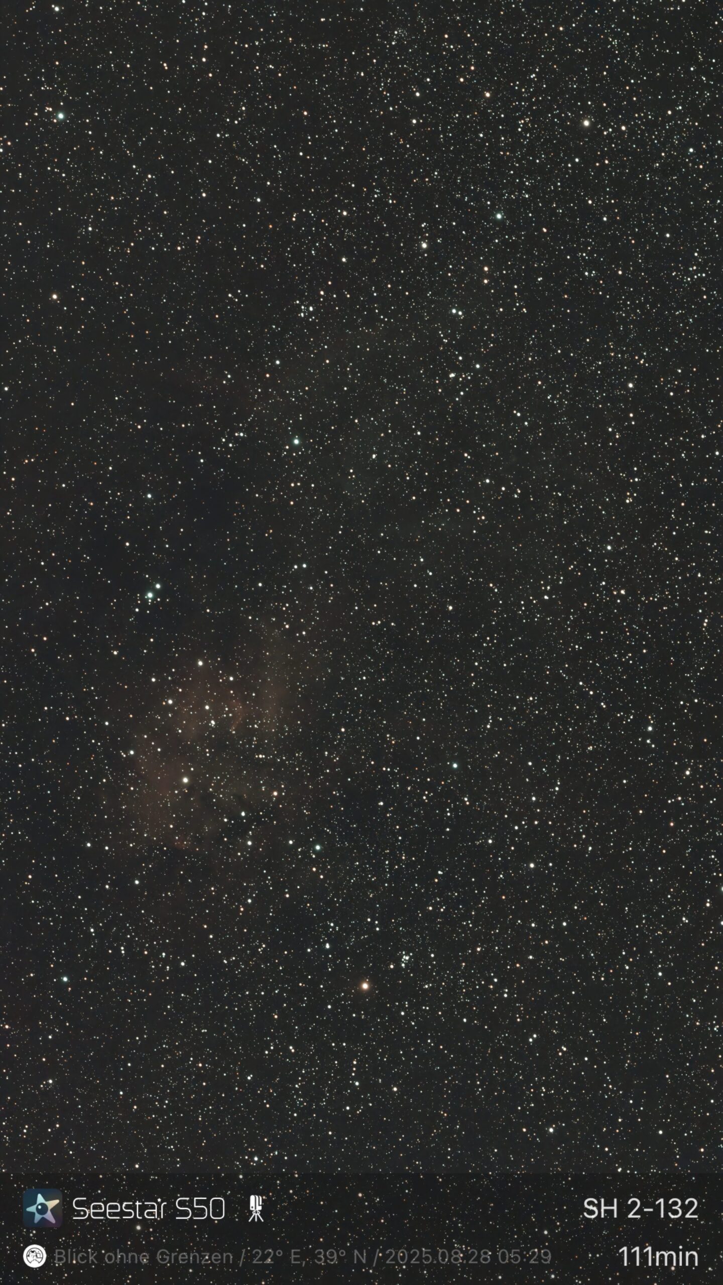 SH2-132 – Löwennebel (Seestar)