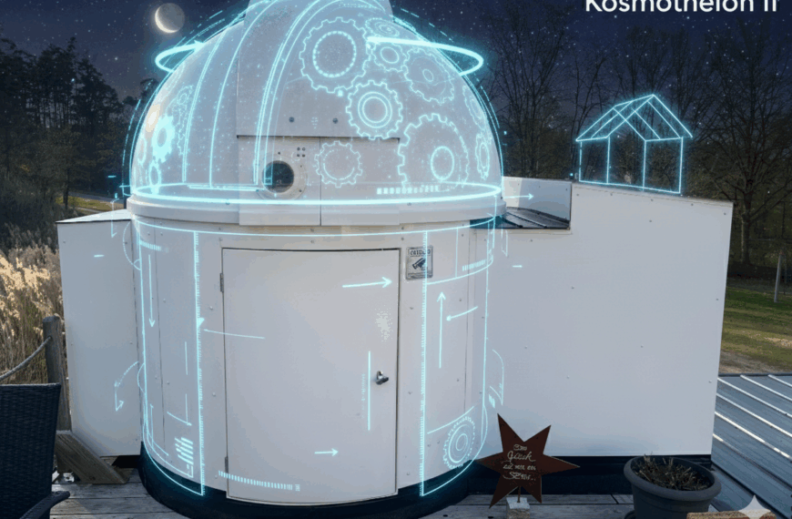 Kosmotheion II: Umbau der Sternwarte oder doch Neubau? Ein Platzproblem und die Kostenfrage.