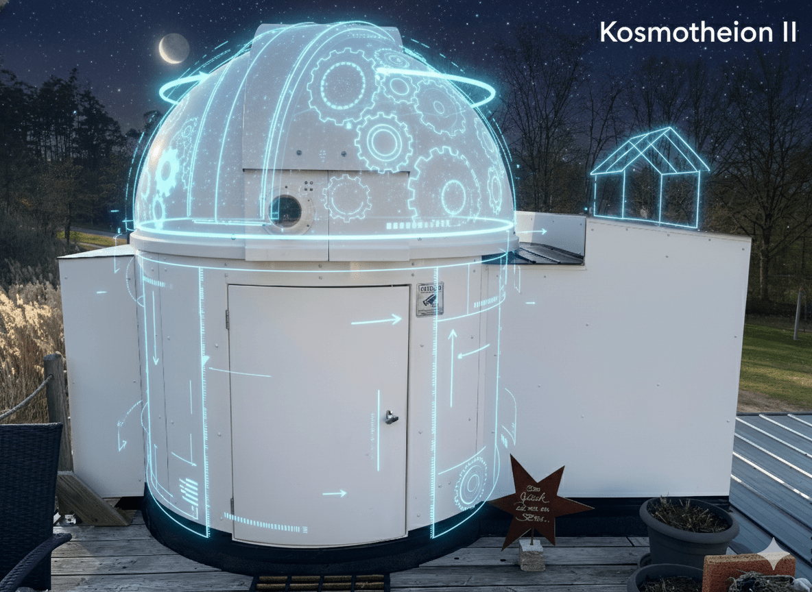 Kosmotheion II: Umbau der Sternwarte oder doch Neubau? Ein Platzproblem und die Kostenfrage.