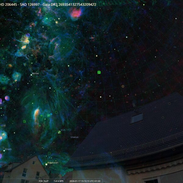 Profi-Bilder in Stellarium: So nutzt du HiPS-Surveys für Galaxien und Nebel