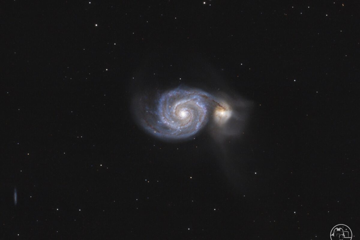 Messier 51 – Whirlpool Galaxie