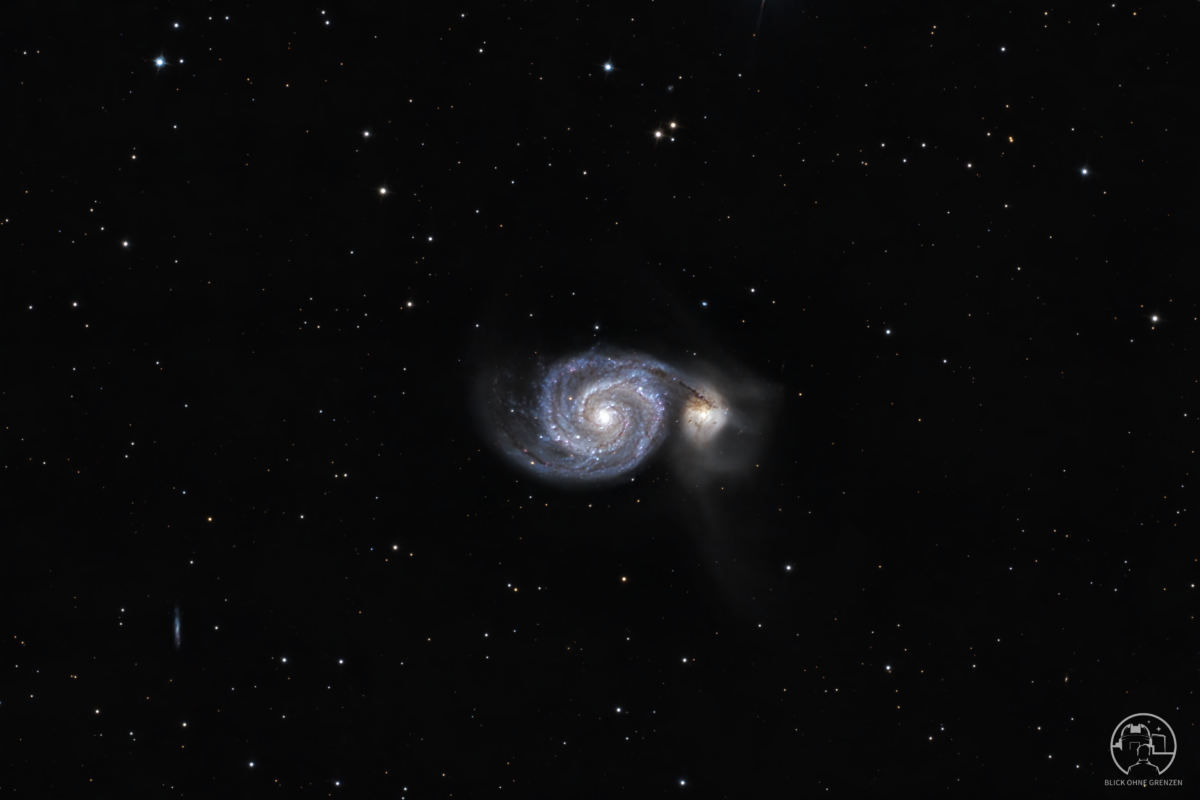 Messier 51 – Whirlpool Galaxie