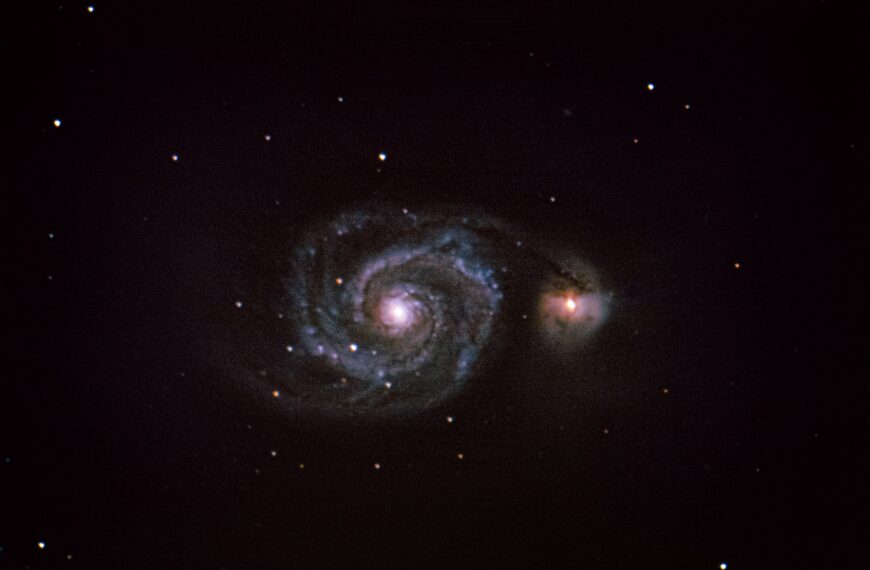 Messier 51 – Die Whirlpool-Galaxie im Porträt