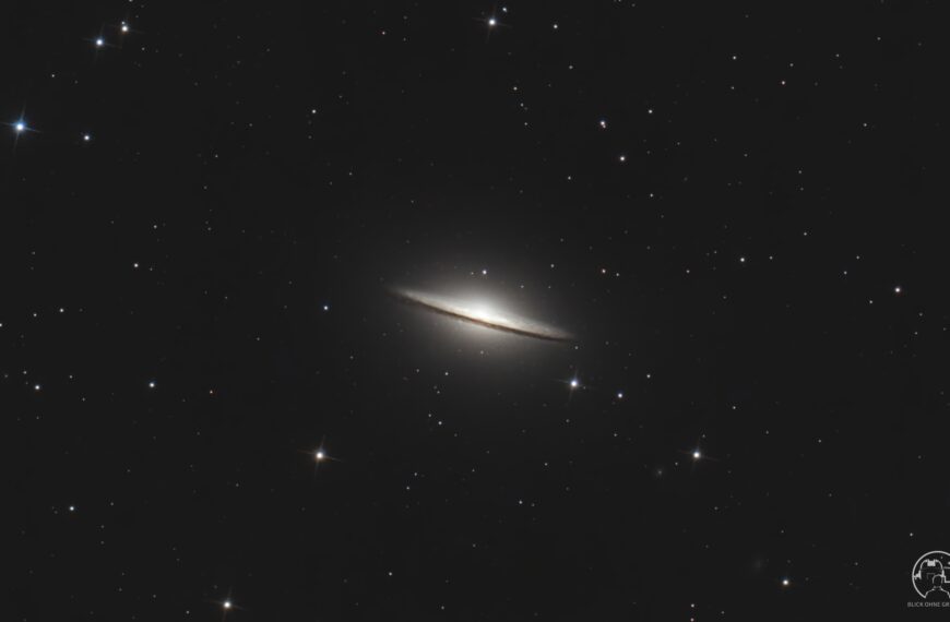 Messier 104 – Der Sombrero am tiefen Horizont