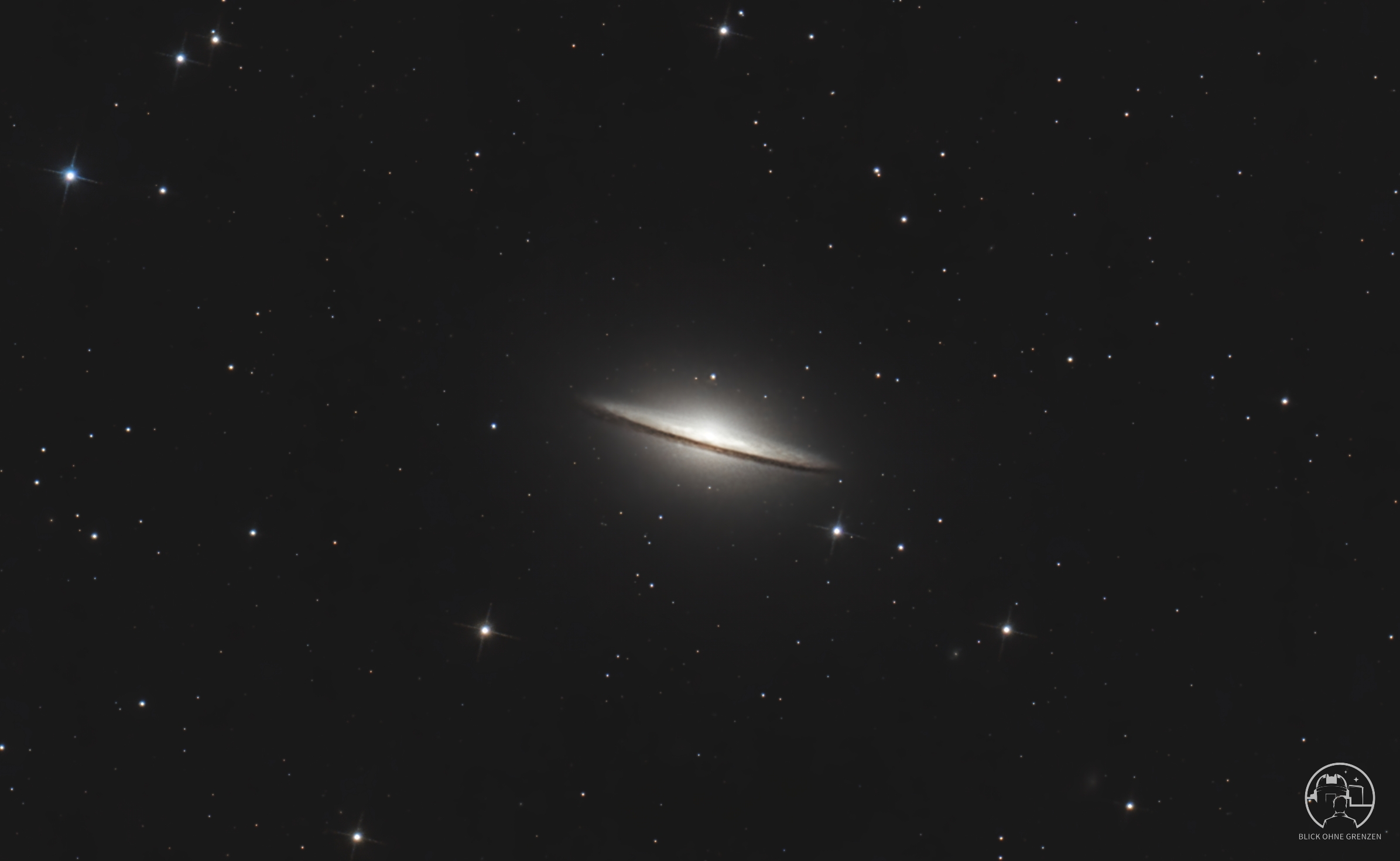 Messier 104 – Der Sombrero am tiefen Horizont